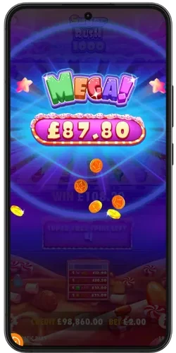 Sugar Rush på mobil med Swish, SEK och BankID som operatörskontroll